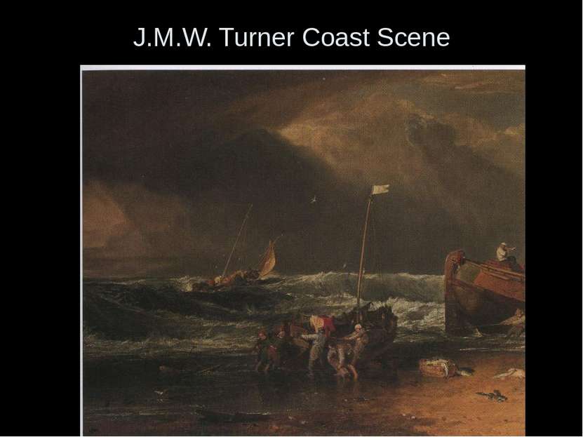 J.M.W. Turner Coast Scene