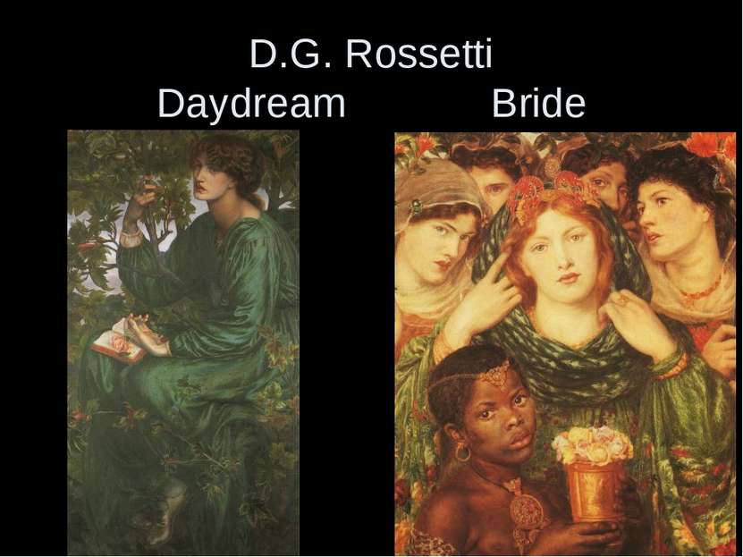 D.G. Rossetti Daydream Bride