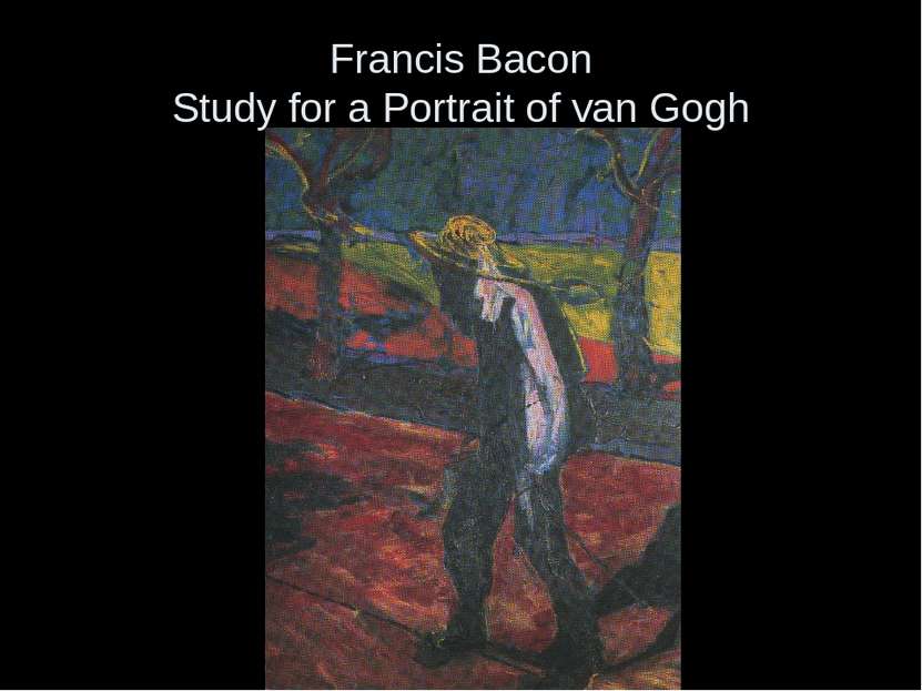 Francis Bacon Study for a Portrait of van Gogh
