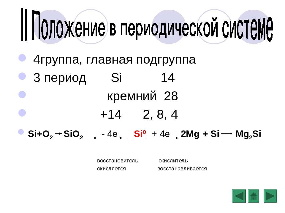 Номер периода si