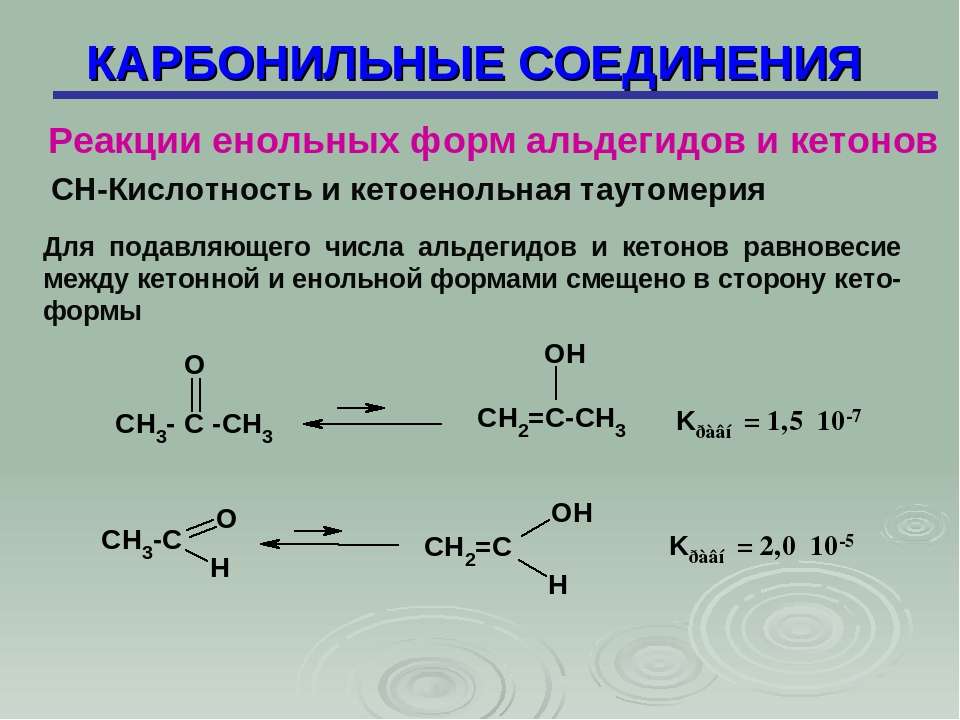 Кетон карбонильное соединение. Енольная форма карбонильного соединения. Кето-енольная таутомерия карбонильных соединений. Кетоны карбонильные соединения с. Енолизация карбонильных соединений.