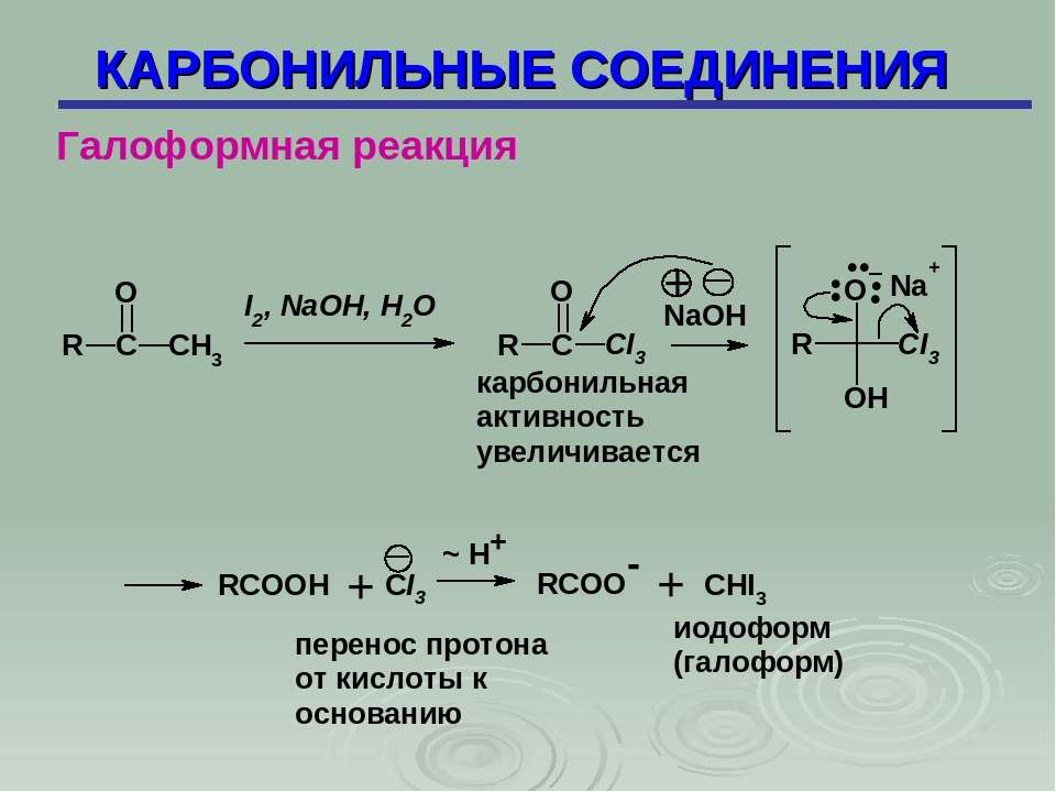 Получите карбонильные соединения. Галоформная реакция для метилкетонов. Галоформное расщепление ацетона. Карбонильные соединения и pcl5 механизм. Галоформное расщепление альдегидов.