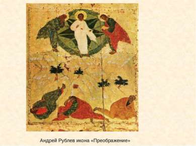 Андрей Рублев икона «Преображение»