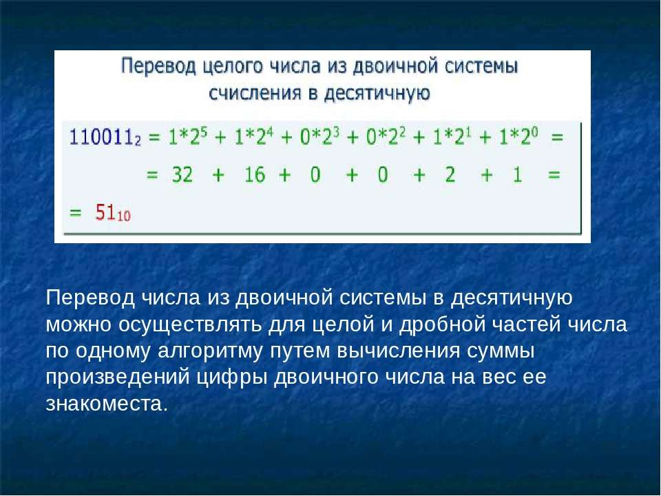 204 в десятичной системе в двоичной