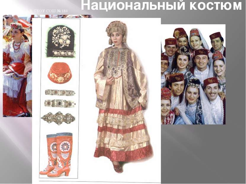 Национальный костюм Григорьева А.В. ГБОУ СОШ № 184