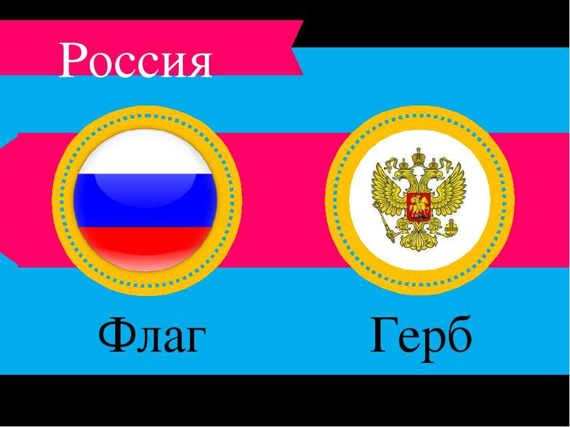 Флаг России Герб России Россия