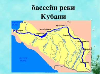 бассейн реки Кубани