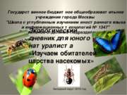 Экологический дневник для юного натуралиста «Изучаем обитателей царства насек...