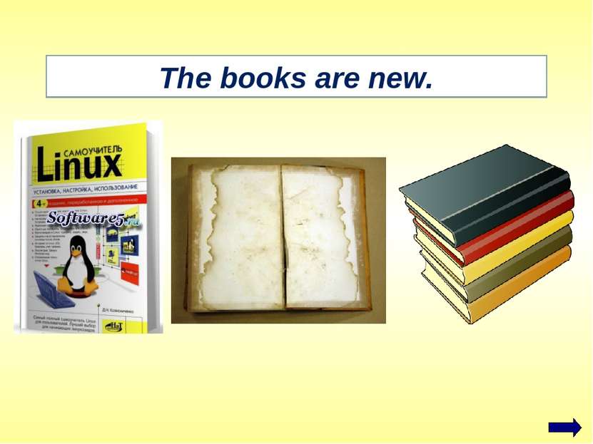 The books are new.