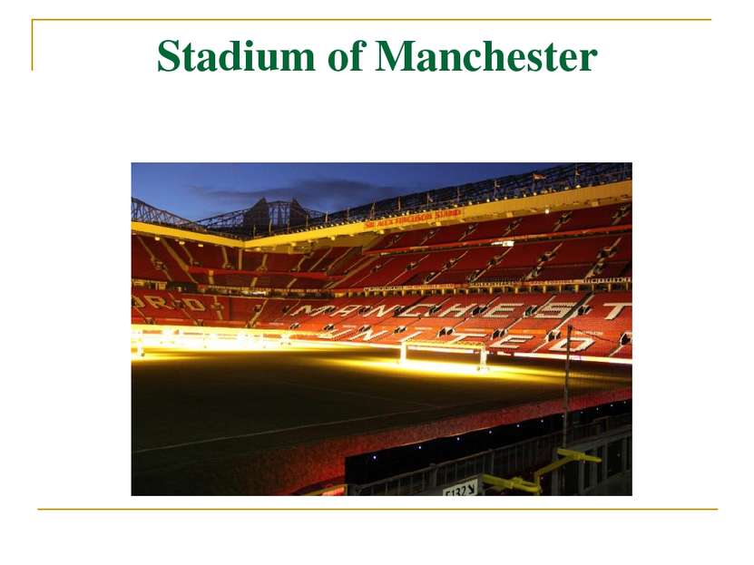 Stadium of Manchester