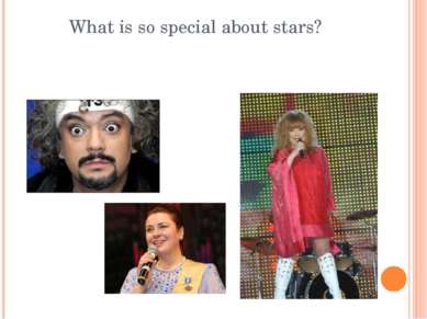 What is so special about stars?