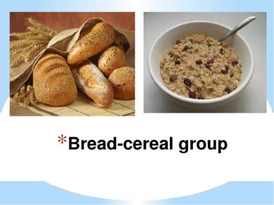 Bread-cereal group