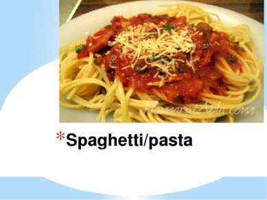 Spaghetti/pasta