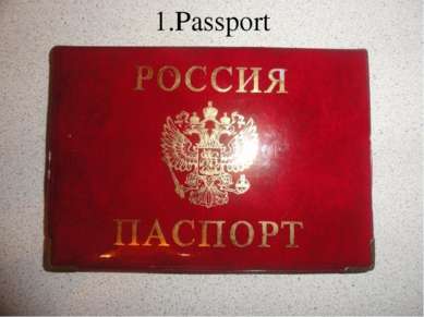 1.Passport