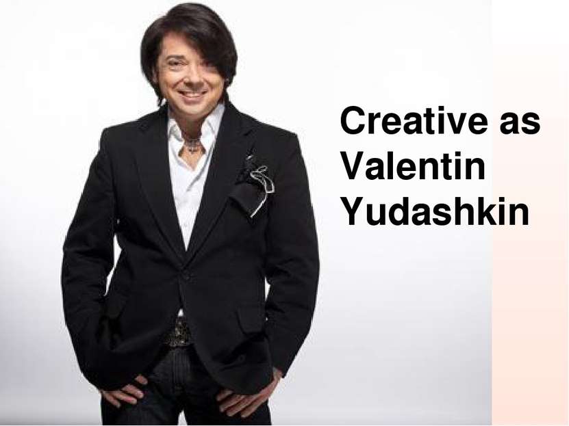 Creative as Valentin Yudashkin