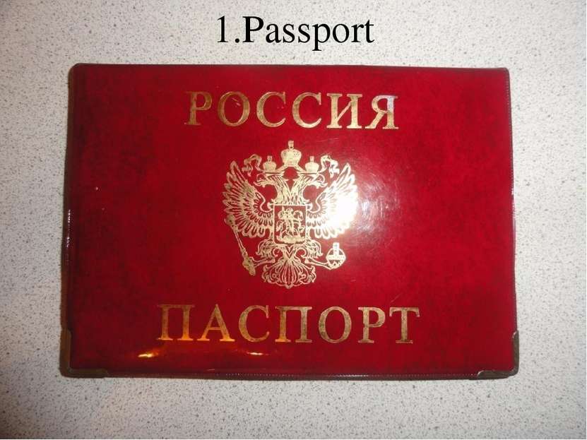 1.Passport