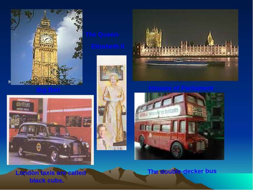 House of Parliament Big Ben Houses of Parliament Elizabeth II The Queen- The ...