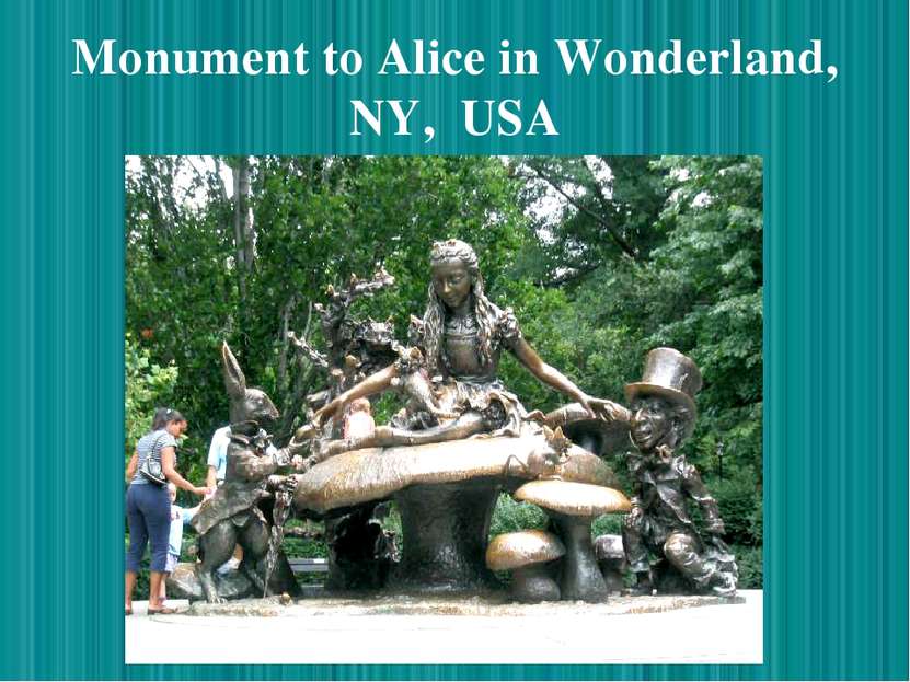 Monument to Alice in Wonderland, NY, USA