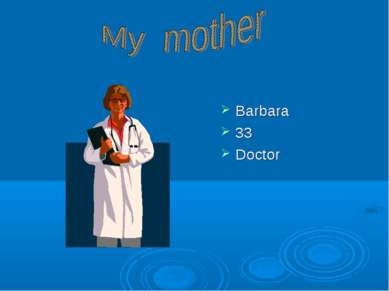 Barbara 33 Doctor