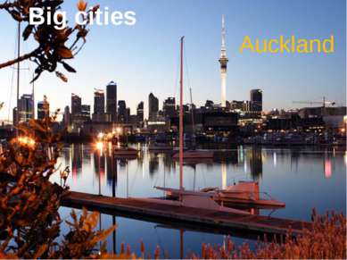 Big cities Auckland