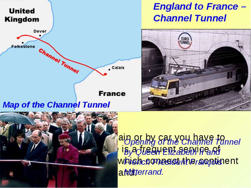 Map of the Channel Tunnel England to France – Channel Tunnel If you go to Eng...