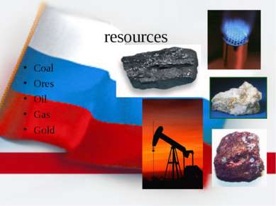 resources Coal Ores Oil Gas Gold