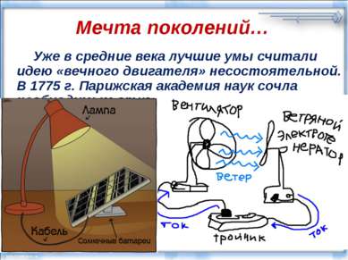 Мечта поколений… Уже в средние века лучшие умы считали идею «вечного двигател...