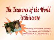The Treasures of the World Architecture