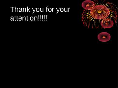 Thank you for your attention!!!!!