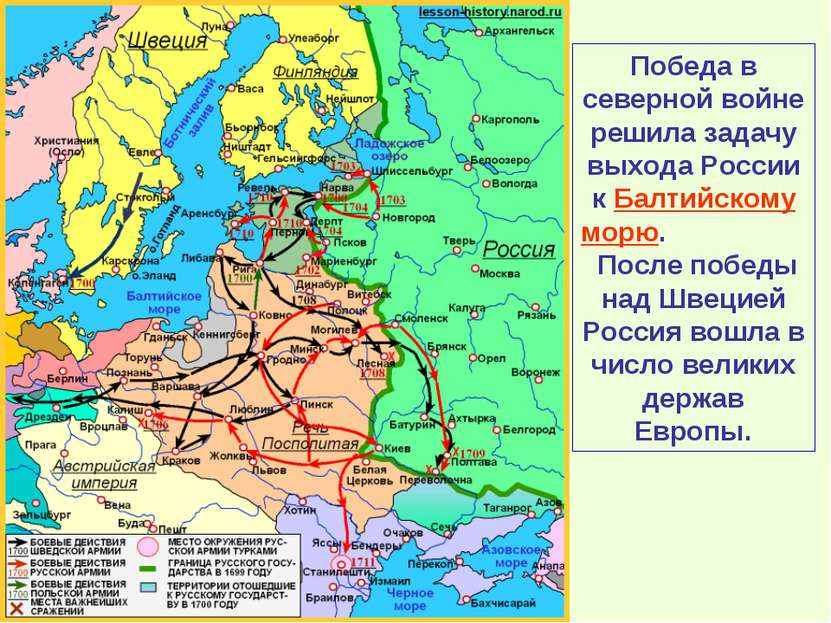 Победа в северной войне решила задачу выхода России к Балтийскому морю. После...
