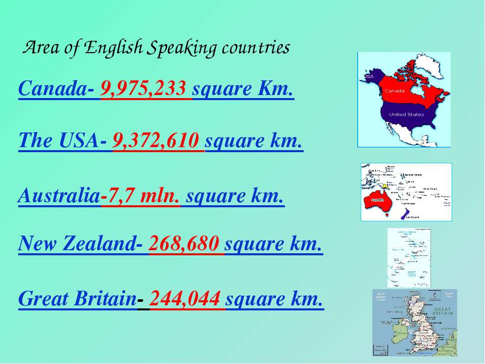 Презентация по английскому 11 класс. English speaking Countries презентация. English speaking Countries презентация 4 класс. Карта English speaking Countries. English speaking Country Canada.