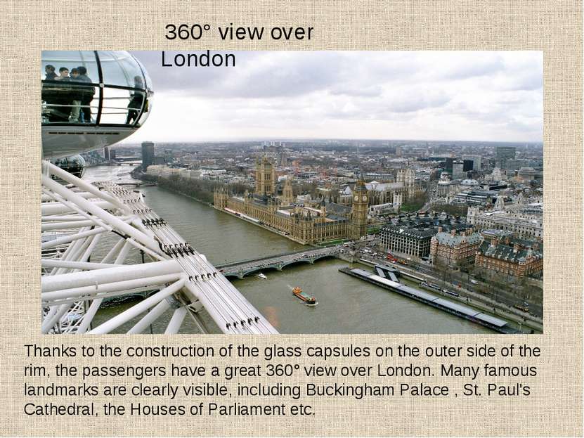Thanks to the construction of the glass capsules on the outer side of the rim...