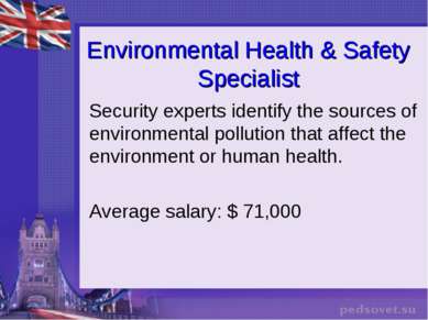 Environmental Health & Safety Specialist Security experts identify the source...